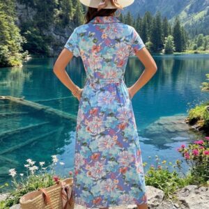 Jurk Audry Blauw