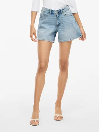 VIJAF RW DENIM SHORTS light bluer