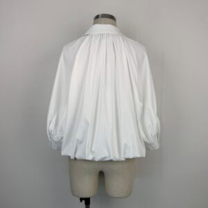Ballon blouse wit