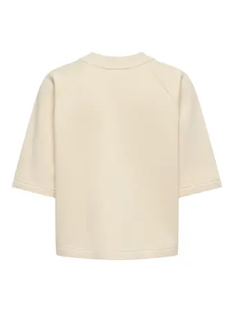 JDYOLIVIA 2/4 SWEATSHIRT Oatmeal