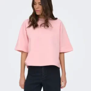 JDYOLIVIA 2/4 SWEATSHIRT Rosy