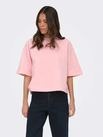 JDYOLIVIA 2/4 SWEATSHIRT Rosy