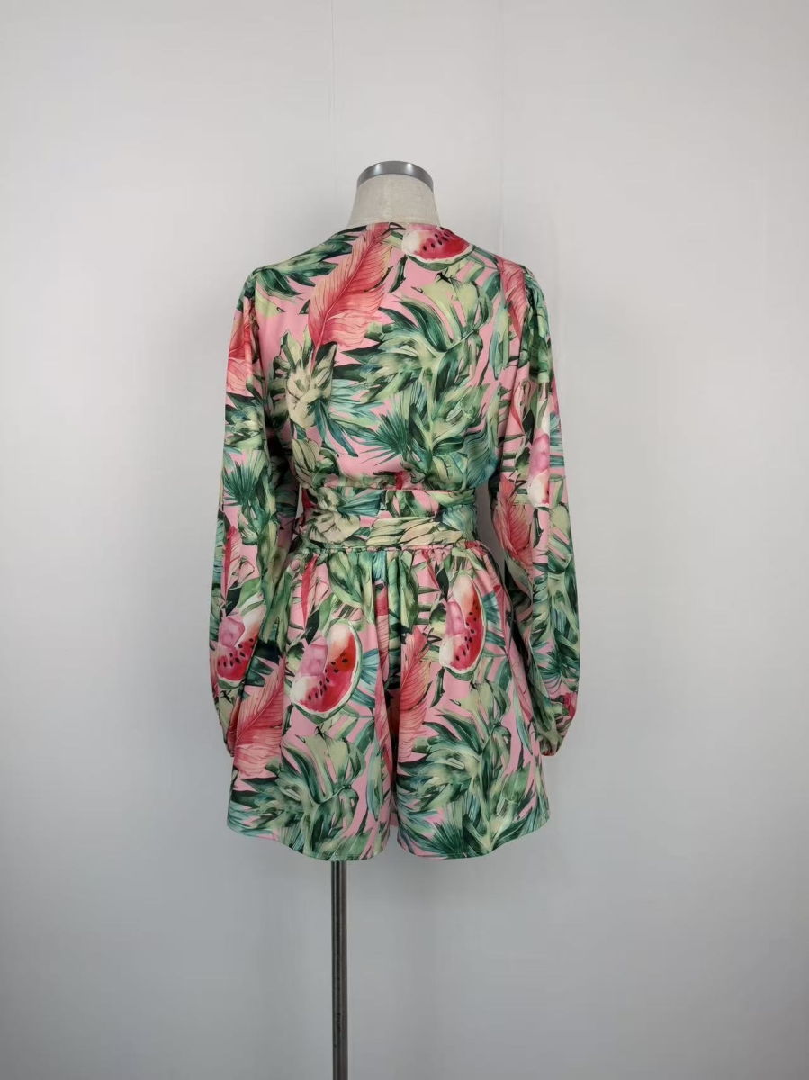 Tropical playsuit