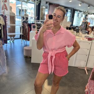 Blouse tetra knoop TU