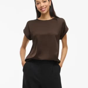Viellette satin coffee bean