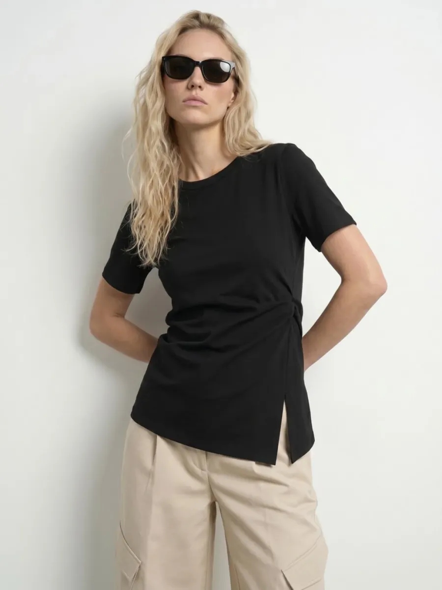 HdRive ss draped top black