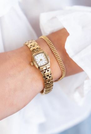 Iconic horloge vintage GOUD