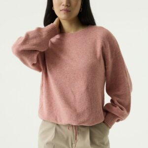 Zachte pull met trekkoord coral dust