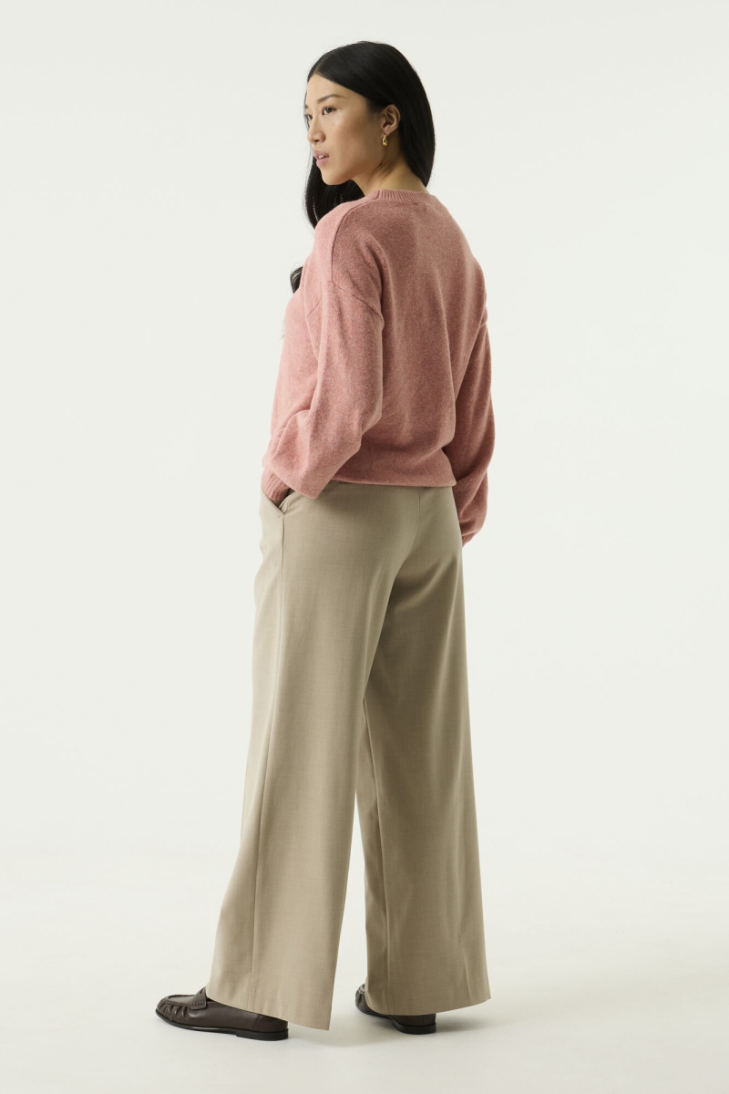 Zachte pull met trekkoord coral dust
