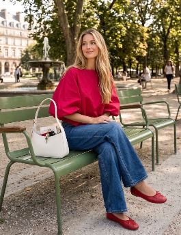Blouse Estelle Rood
