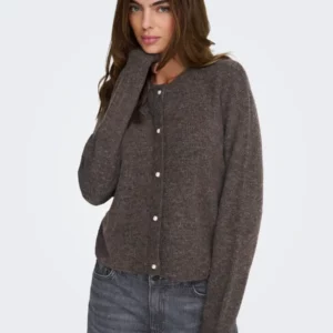 JdyLumi button cardigan bracken melange