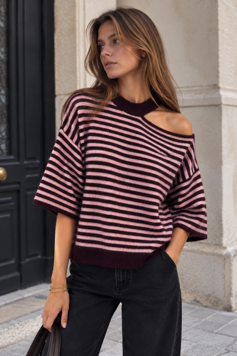 one shoulder strip
