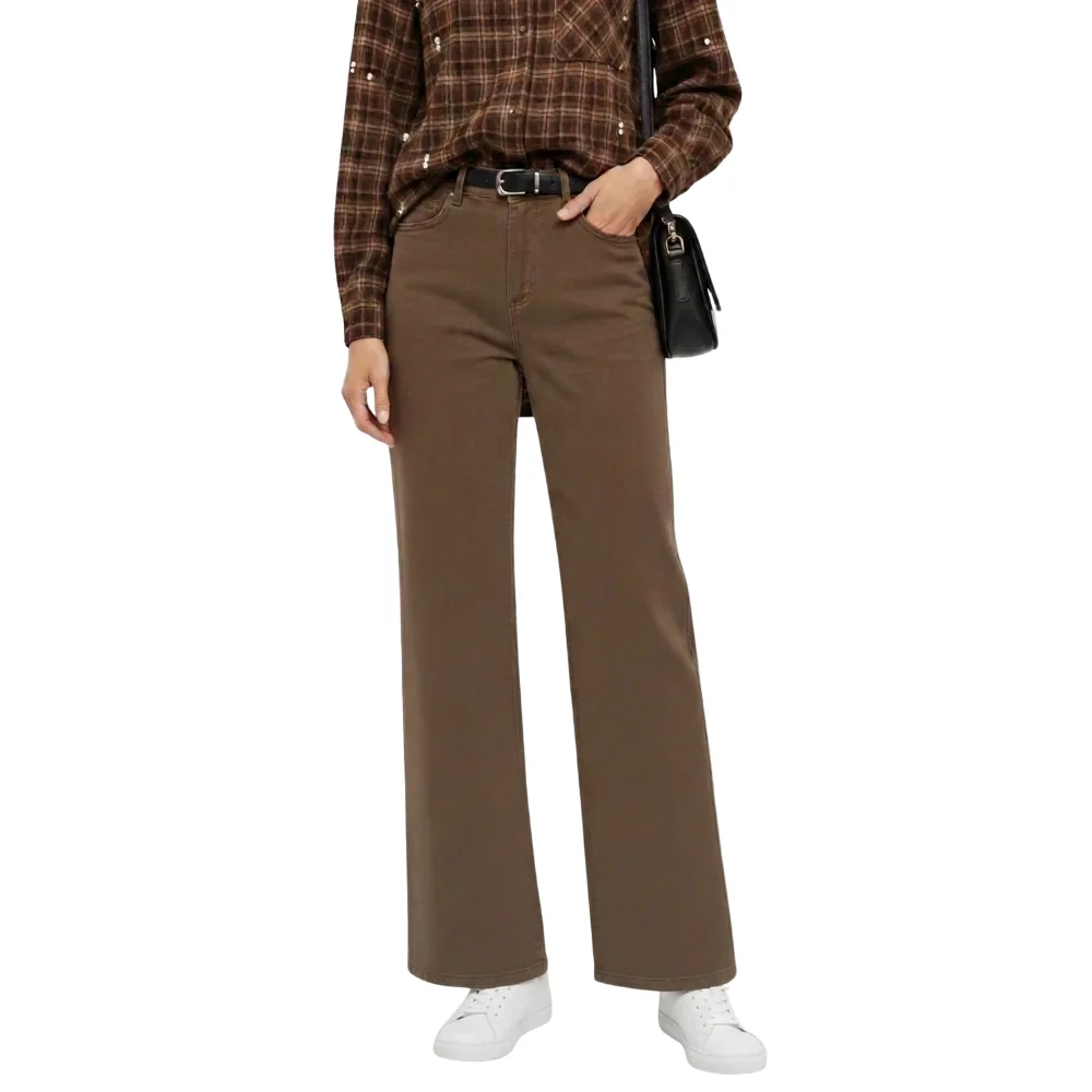 Goodies wide leg brown