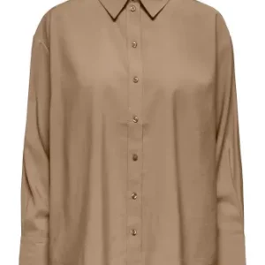 JDYCORA L/S shirt wvn cornstalk
