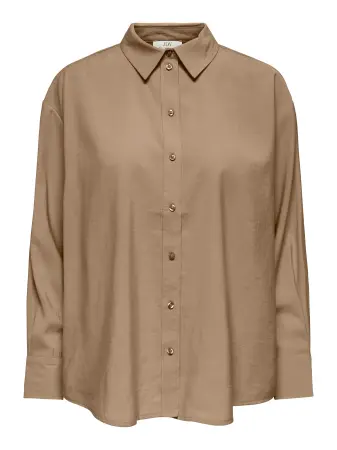 JDYCORA L/S shirt wvn cornstalk