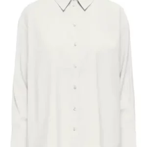 JDYCORA L/S shirt wvn white