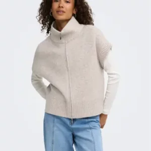 JDYLEA S/L HN 2WAY ZIP VEST