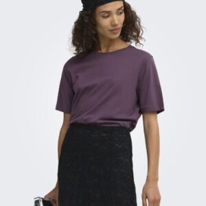 JDYREX S/S TOP Plum Perfect