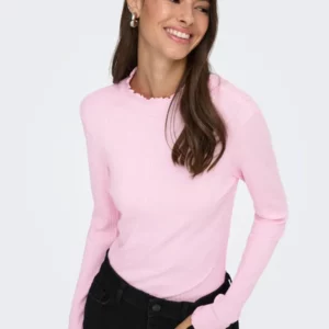 Jdyfransiska highneck top pink