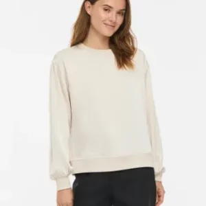 VILISO O-NECK L/S TOP Birch