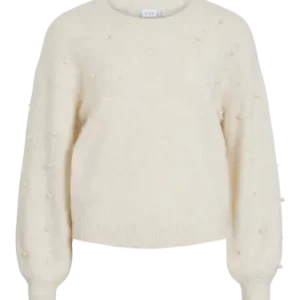 ViKaia o-neck knit pearls